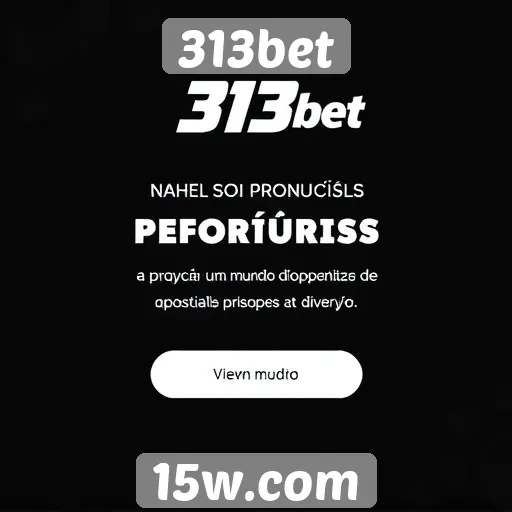 Promoções atraentes no 313bet atraem novos usuários